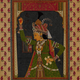 A heavily jeweled woman in 18th-century India (Jaipur, Rajasthan).